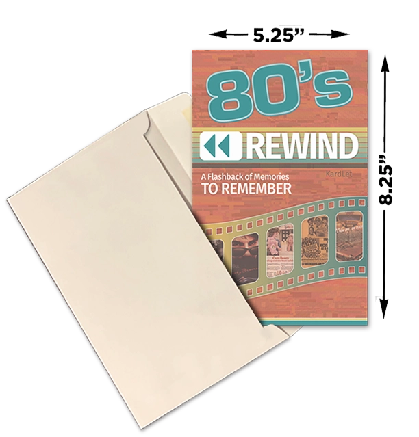REWIND DECADE KARDLET® (50's-00's)