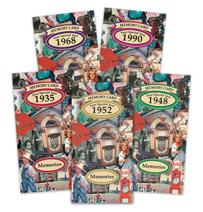 MEMORY CARDS (1930-2001)