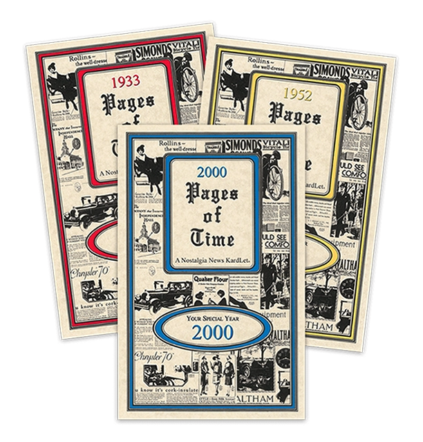 PAGES OF TIME (1920-2009)