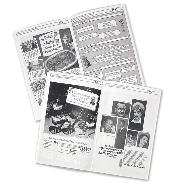 PAGES OF TIME (1902, 1904, & 1917)