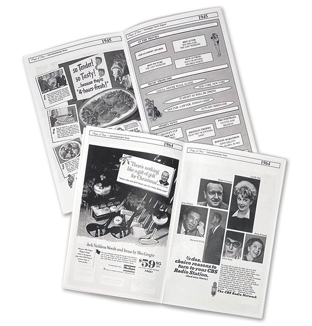 PAGES OF TIME (1920-2009)
