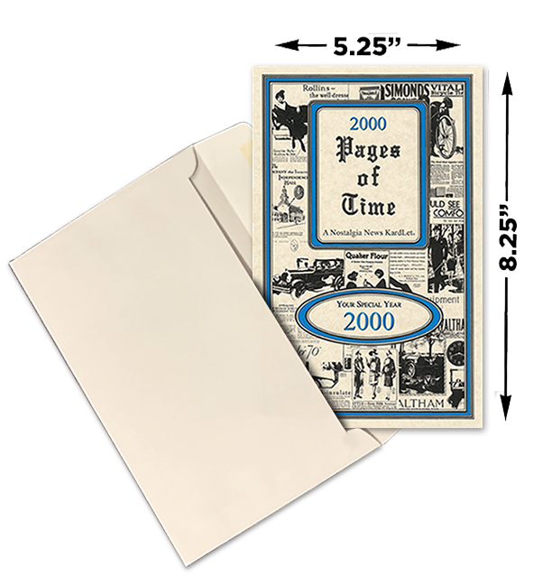 PAGES OF TIME (1902, 1904, & 1917)